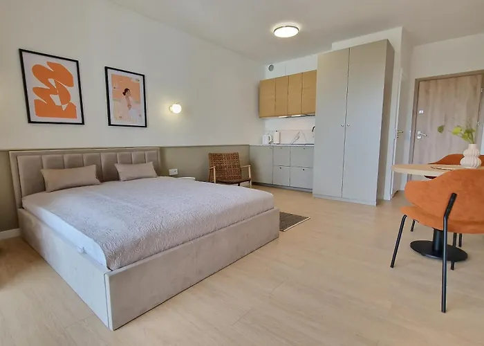 Apartament Porto Carlo Apartments, Fitness & 500m